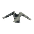 thumbnail image 2 of Ropa femenina de moda a escala 1:6, figuras de acción hechas a mano, ropa de punto de manga larga Cuello bajo, 2 of 9