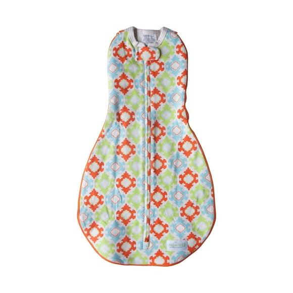 Woombie Grow with Me Baby Swaddle, 5-Stage Convertible Swaddle to Wearable Blanket, Fits 0-18 Months, Mandala Multi