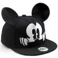 thumbnail image 5 of Gorra de Mickey Mouse para niños y niñas, gorro de béisbol con estampado de dibujos animados, Snapback, novedad, 5 of 5