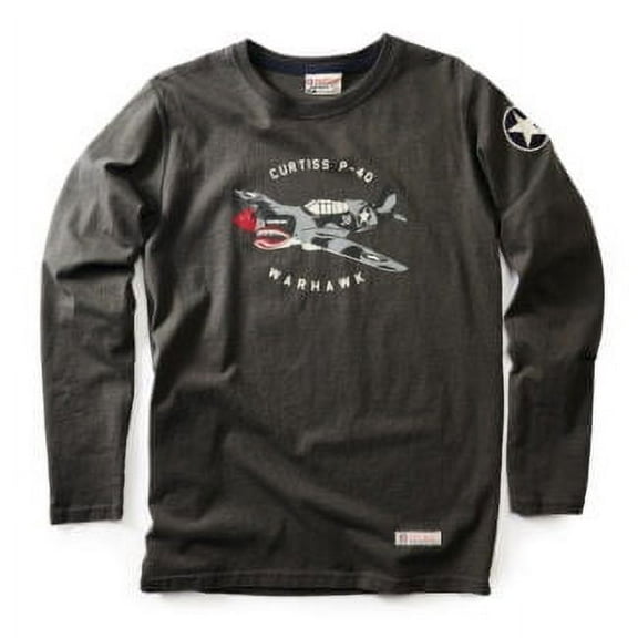 Red Canoe P-40 Warhawk Long Sleeve T-Shirt
