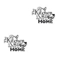 thumbnail image 1 of relayinert PVC Kitchen English Letters Home Wall Stickers Dinning Room Decal Decorations DIY Mural Wallpaper Walls Decals 2Set, 1 of 6