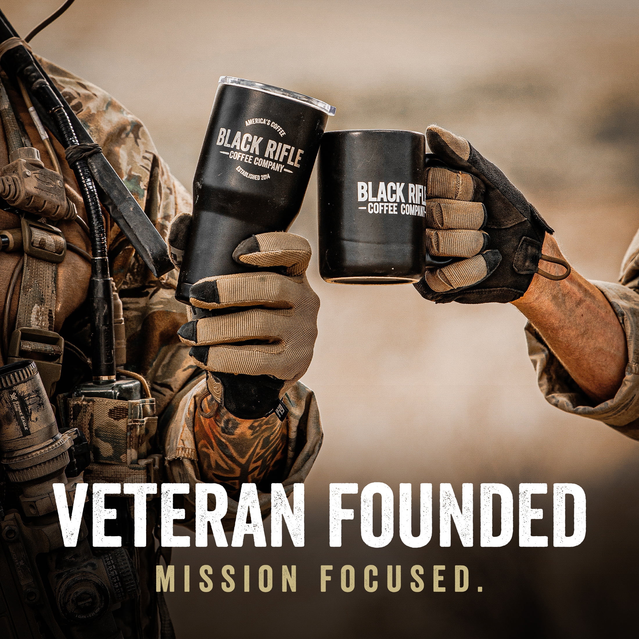 Black Rifle Coffee Company Ready to Drink Iced Flavored Espresso Triple Shot, Rich Mocha, 15oz, Can