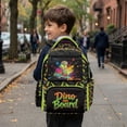 thumbnail image 4 of Pzuqiu Cool Dragon Schoolbag for Boys 17 Inch Lightweight Breathable School Bag for Kids Padded Straps Front Zipper Pocket 10-12 Years Old Primary,Middle High School, 4 of 7