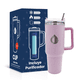 thumbnail image 1 of El termo filtro purificador de agua portátil y urbano 1.2 lts eco rosa, 1 of 10