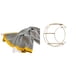 thumbnail image 1 of Manta de punto a rayas cálida y estante de pared de metal multifuncional que ahorra espacio, decoración moderna para el hogar, dormitorio, sofá, cama, 1 of 8