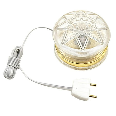 

Miniature LED Ceiling Light /12 Dolls Room Decorative Toy - Clear 2.8cm