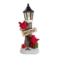 thumbnail image 2 of Decoración de Mesa Navideña Macarena Escultura Linterna Decorativa de Resina LED 12,5 cm x 28 cm, 2 of 8
