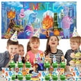 thumbnail image 5 of Elemental Party Supplies Decor Plates Fans Decorations Honeycomb Centerpieces Cake Toppers, 5 of 6
