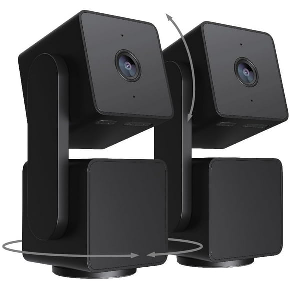 Cámara de seguridad WYZE Cam Pan v3 1080p para interiores/exteriores, paquete de 2