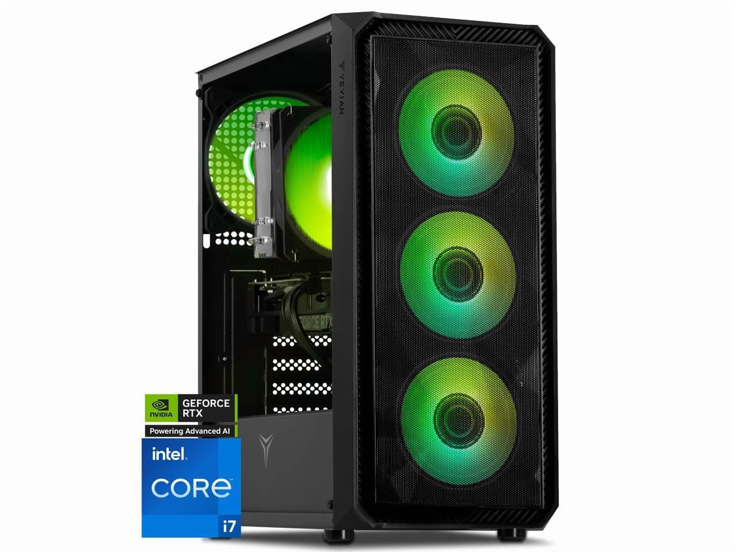 自作PC TrueNAS,Athlon 200GE,64GB,SSD500GB YEYIAN Gaming Desktop PC, Intel Core i5-13400F, Nvidia RTX 4060