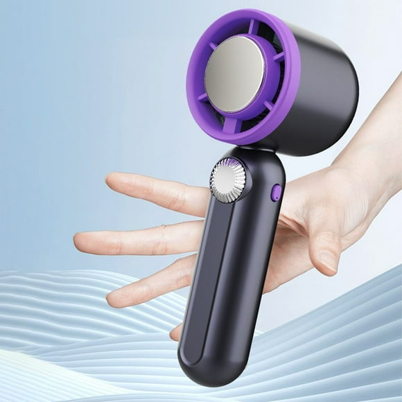 Bolsa de hielo de mano recargable ventilador de alta velocidad pantalla digital LED