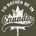 thumbnail image 3 of CafePress - I'd Rather Be In Canada Dark T Shirt - Men's Classic Graphic Cotton T-Shirt, 3 of 4
