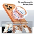 thumbnail image 3 of JETech 360 Degree Rotatable Ring Case for iPhone 17 Pro Max 6.9-Inch with Camera Control Button, Compatible with MagSafe (Orange), 3 of 7