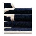 thumbnail image 5 of Unique Loom Trellis Collection Area Rug - Austin (3' 3" x 5' 3" Rectangle Navy Blue/Beige), 5 of 11