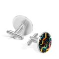 thumbnail image 3 of Note Elegant Stainless Steel Shirt Cufflinks for Formal Attire - for Weddings and Business Meetings, 3 of 6