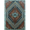 thumbnail image 1 of Ahgly Company Indoor Rectangle Persian Light Blue Traditional Area Rugs, 8' x 12', 1 of 4