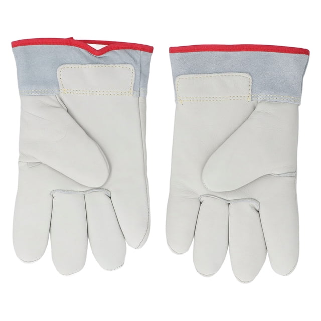 Guantes Resistentes A Baja Temperatura, 3 Capas Resistentes a la Prieba de Agua 3 Capas Pu Guantes de Cuero Pu anFreezo Resistente A Nitrógeno Líquido