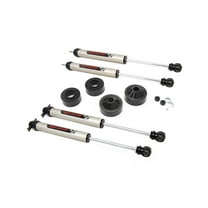 Rough Country 1.75" Lift Kit w/V2 Shocks for 2007-2018 Jeep Wrangler JK - 65171