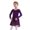 Z51411 Dark Purple, variant on NordicNest Little Girls' Dresses Long Sleeve Ballet Skirted Leotards Dance Tutu Outfit Ballerina Dress for Girl