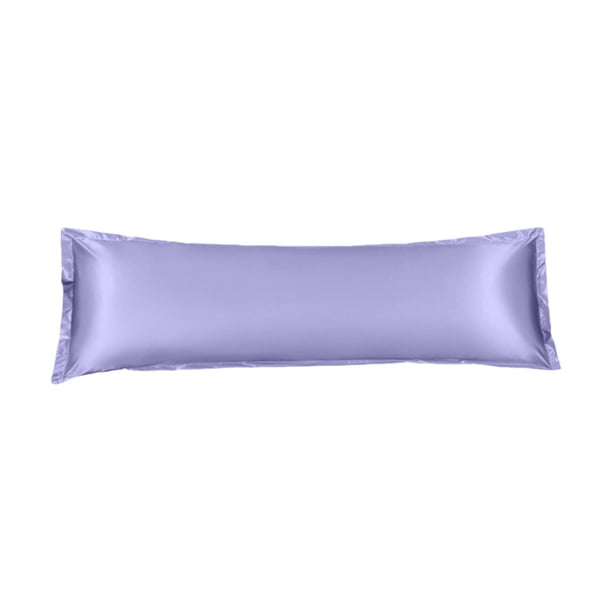 Funda de almohada larga de satén para Lee. Funda de almohada de seda impermeable con capa protectora. Funda transpirable para parejas. Para el descanso en el dormitorio o en casa.