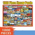 thumbnail image 1 of Adults Puzzles 1000 Piece Large Puzzle Game Interesting Toys, 1 of 5