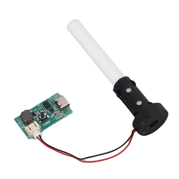 5PCS Ultrasonic USB Humidifier Module Atomization Plate Drive Circuit Board Spray DIY Incubation Experimental Replacement Kit, 3.54 inches / 9.0 cm Wire