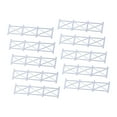 thumbnail image 5 of 10 Pieces Railroad Fence Model Building Railing Modern White Design for Model Train Hobby Projects, 5 of 9