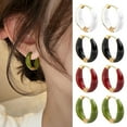 thumbnail image 2 of Lymphatic Drainage Earrings, Lymphatic Germanium Hoop Earrings For Women, Hoop Drainage Earrings Acupuncture Dainty Ea Lymph, 2 of 8