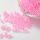thumbnail image 1 of Eco-Friendly Transparent Acrylic Beads Round AB Color Pearl Pink 8mm Hole: 1.5mm about 2000pcs/500g, 1 of 1
