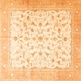 thumbnail image 1 of Ahgly Company Indoor Square Persian Orange Traditional Area Rugs, 8' Square, 1 of 1