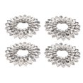 thumbnail image 3 of 2 pares de hebillas de diamantes de imitación para zapatos de moda brillantes para zapatos de boda, fiesta, accesorios, Material:, 3 of 14
