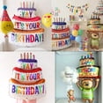 thumbnail image 2 of Globos grandes para tartas, globos de helio con forma de oso de dibujos animados para cumpleaños, para niños, decoración para baby shower, accesorios, suministros, juguetes, globos, 2 of 5