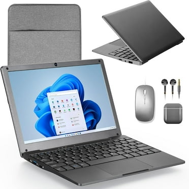 NBD Windows 11 Mini Laptop 8GB RAM 128GB ROM Intel Celeron Quad-Core Processors,10" Netbook Computer