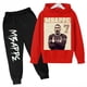 thumbnail image 3 of Ropa para niños Conjunto de sudadera con capucha para niños y pantalones de sudadera Conjunto deportivo de 2 piezas para niños y niñas Ropa estampada de Mbappé, 3 of 5