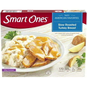 Smart Ones Slow Roasted Turkey  Frozen Meal, 9 Oz box
