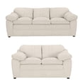 thumbnail image 1 of Sala 3-2 TRINITY Aston 2 piezas ( Sofá, Love Seat ) Crema Ivory Para Sala, 1 of 8