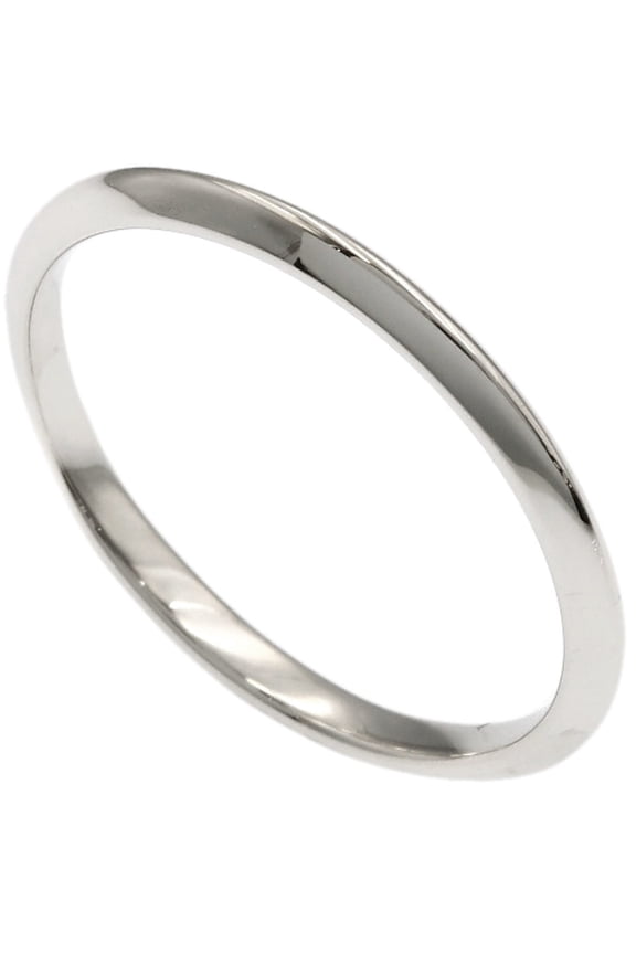 Pre-Owned Tiffany & Co. Knife Edge Ring, Platinum, Women's Ring.
