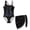 Black Cat, variant on Child Swimwear Black Cat Swimwear with Beach Sarong Wrap Skirts Princess Girl One Piece Swimsuit Cover Up Skirt Summer Spring Break Outfits Teen Girl Beach Outfits,7-8Y
