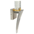 thumbnail image 3 of Cwi Lighting Catania Lampe Murale Intégrée Led Nickel Satiné, 3 of 7