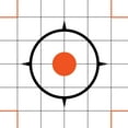thumbnail image 5 of Ez Aim Paper Sight-in Shooting Targets, 12" Square Grid, 100-Pack, Orange, 15333-100, 5 of 9