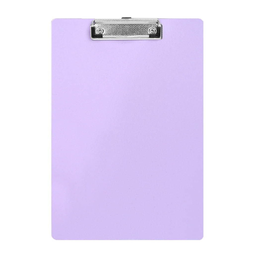 4Pcs/Pack Clipboard with Retactable Hanging Hook 12x8In Conference Writing Board