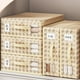 thumbnail image 1 of Juego de Sábanas de Tela No Tejida, Caja de Almacenamiento de Cuatro Piezas con Tapa, Caja de Almacenamiento de Suministros, Caja de Almacenamiento con Cajón, 1 of 4