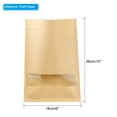 thumbnail image 2 of Unique Bargains Brown Kraft Pouches, 10pcs 10x7' Plant Saving Envelope with Window, 2 of 7