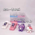 thumbnail image 5 of 2025 Sanrio Tape Cutter With Tape Seat Adhesive Tape Dispenser Cutter Holder Mymelody Kuromi Cinnamoroll Cartoon Stationery, 5 of 14