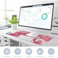 thumbnail image 3 of Pink Camouflage Large Gaming Mouse Pad Big Mousepad Mice Keyboard Mat with Non-Slip Rubber Base for Computer Laptop Home & Office, 35.4 X 15.7 inch, 3 of 5