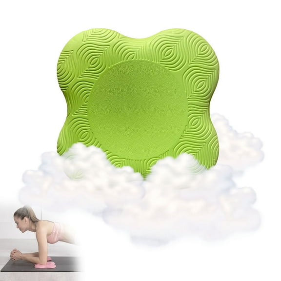 Extra Thick Yoga Knee Pad Cushion for Support and Comfort During Workouts Meditation and Exercise Non Foam Pads for Men Women