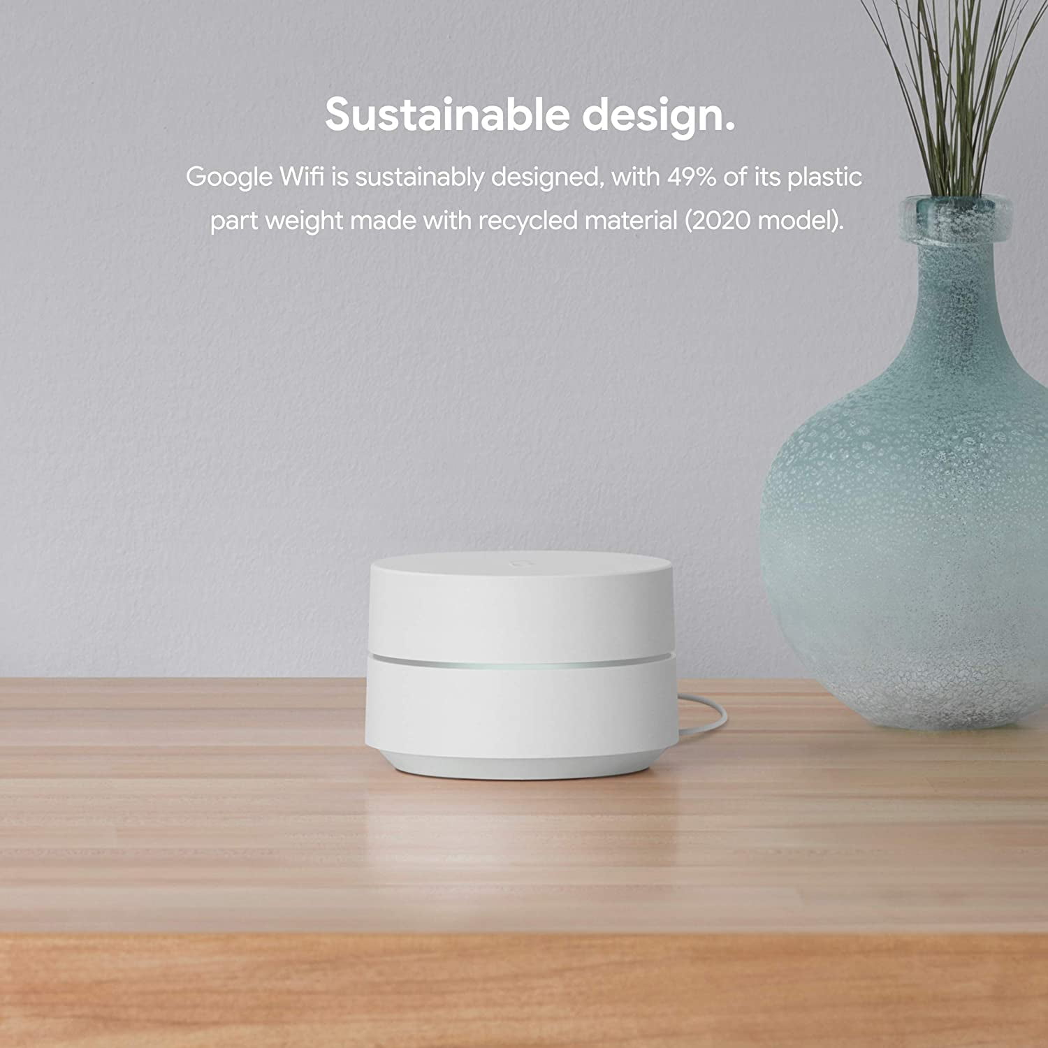 Google GA02430-US Wifi Whole Home Wi-Fi System, White