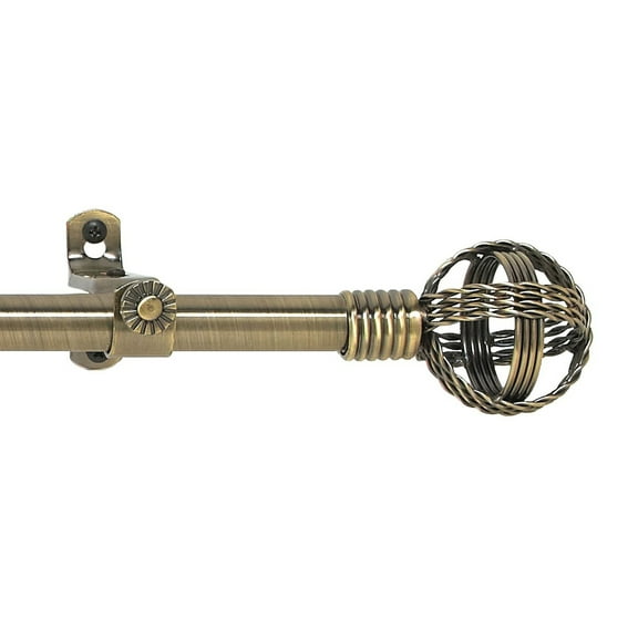 Achim Metallo Decorative Rod & Finial Cosmo