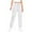 White, variant on HAOTAGS Tee Girls Cargo Pants(4-15), Elastic Waist with Drawstring Joggers with Multi-pockets Khaki 8-9Years