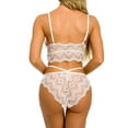 thumbnail image 5 of uublik Lingerie Set for Women Sexy Naughty Babydoll Plus Size Lace Sexy Naughty Bodysuit, 5 of 5